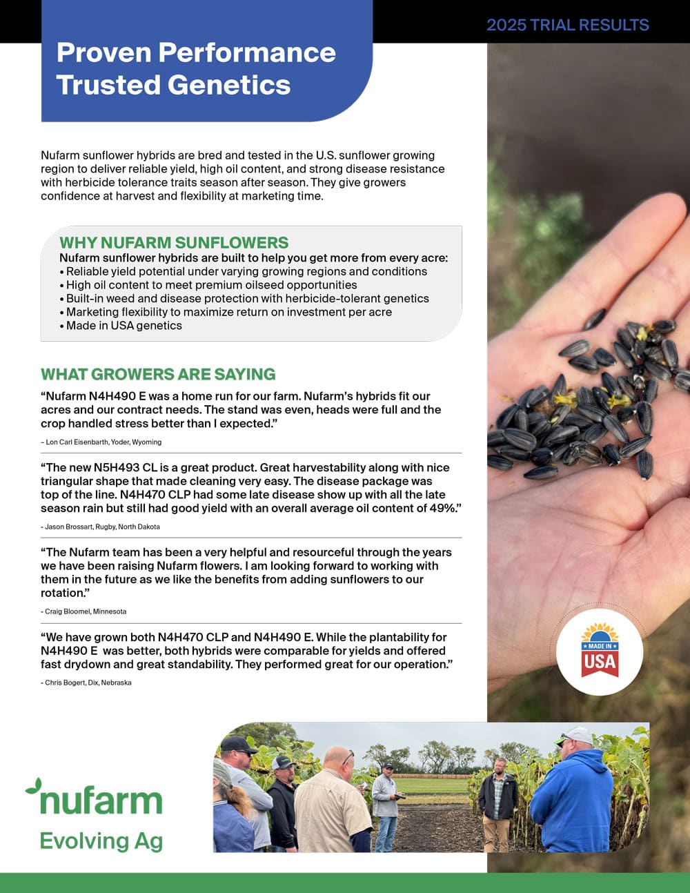 Nufarm SunflowerRegionalYieldReport Nov2025 WEB 1